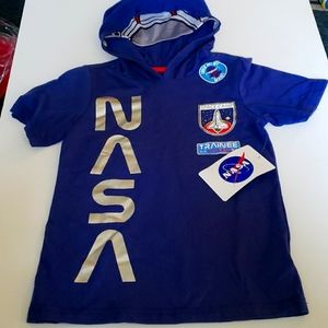 NASA boys hoodie T shirt